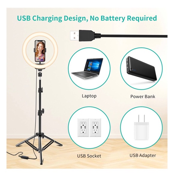 Selfie ring light